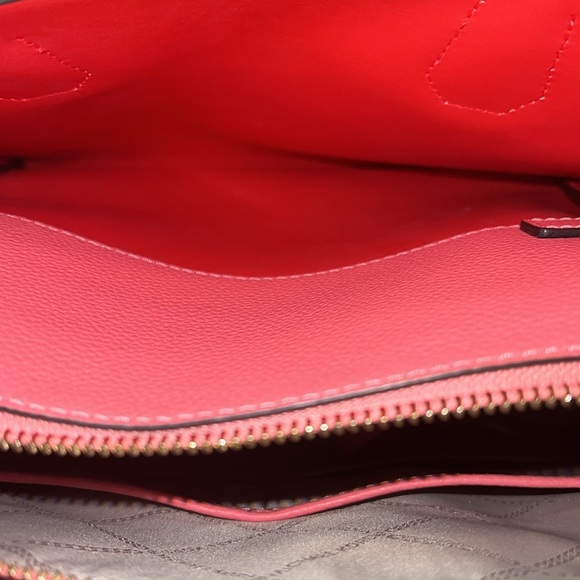 Michael Kors Mercer Leather Crossbody Satchel - Picture 12 of 15